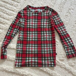 Plaid Kids Shirt - Red and Green